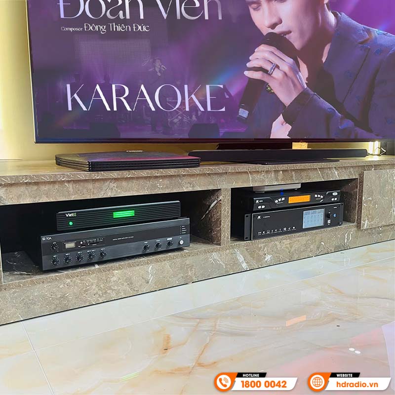 Dàn Karaoke của anh Tuấn