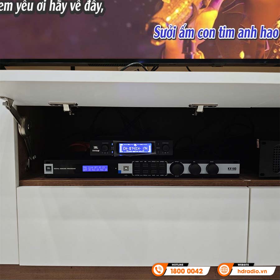 Lắp đặt Dàn Karaoke cao cấp cho anh Hiển