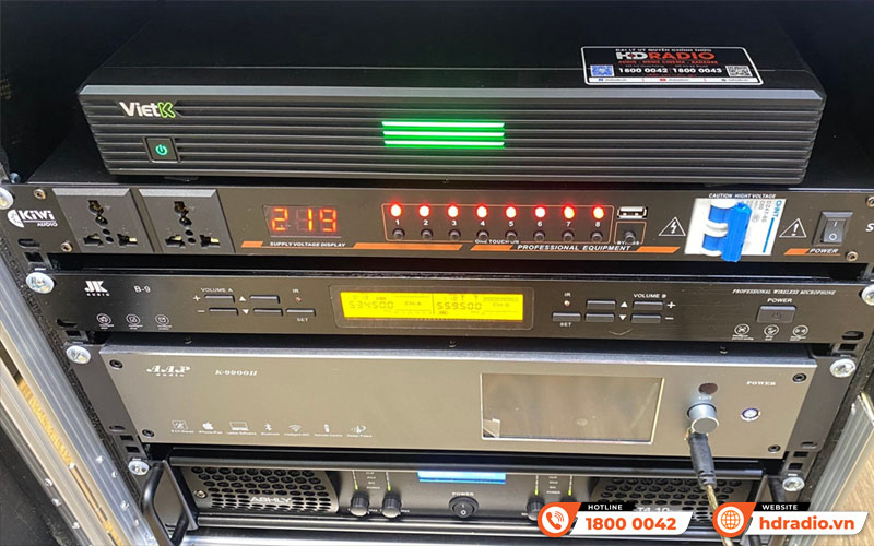 Lắp đặt hệ thống dàn âm thanh karaoke cao cấp cho anh Khải