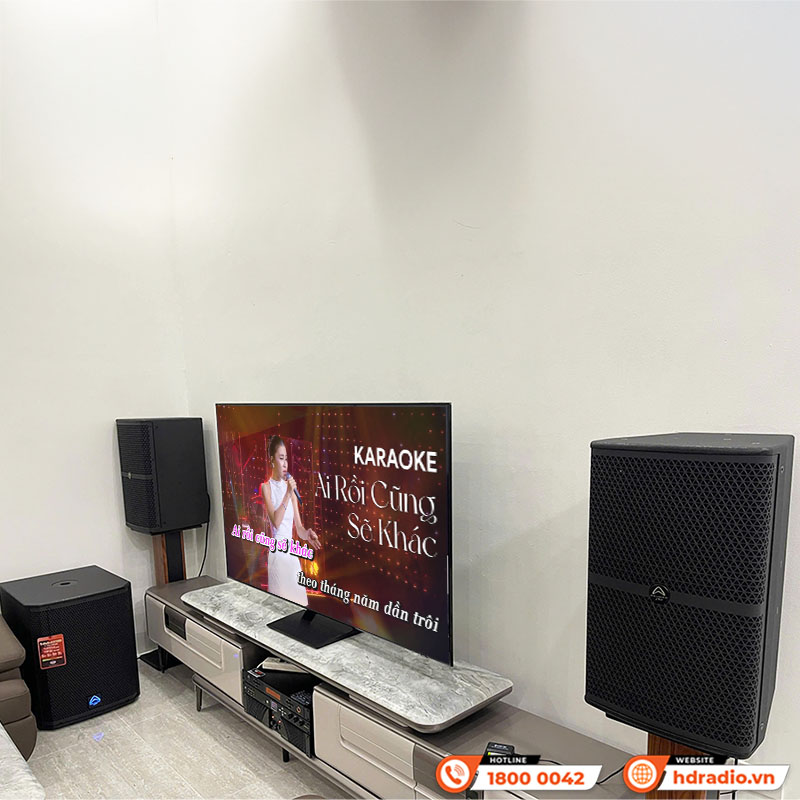 Lắp đặt Dàn karaoke cao cấp cho chị Hoa