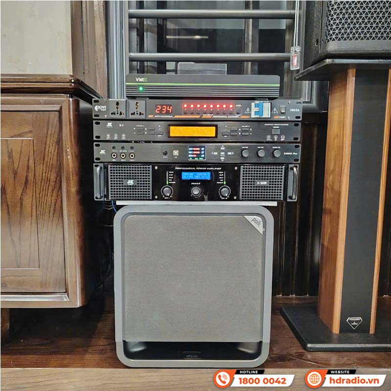 Lắp đặt Dàn karaoke cao cấp cho chị Hoa ở Cẩm Phả