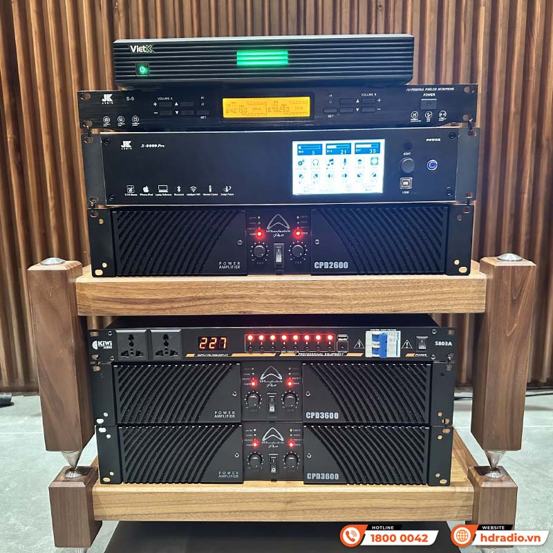 Dàn karaoke cao cấp của chị Phú