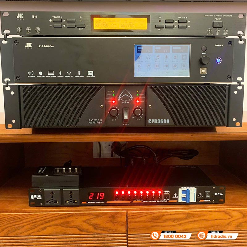 Lắp đặt Dàn karaoke cao cấp cho chú Trực ở Hà Nội