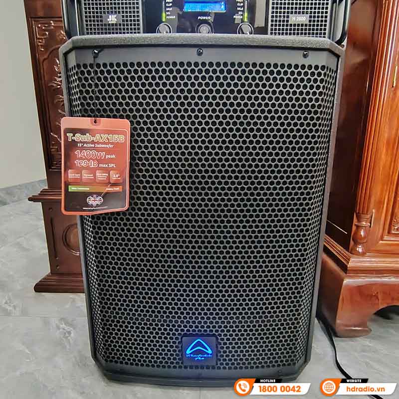 Loa Sub Wharfedale T-SUB AX15B, Bass 40cm, Công suất 700W-23