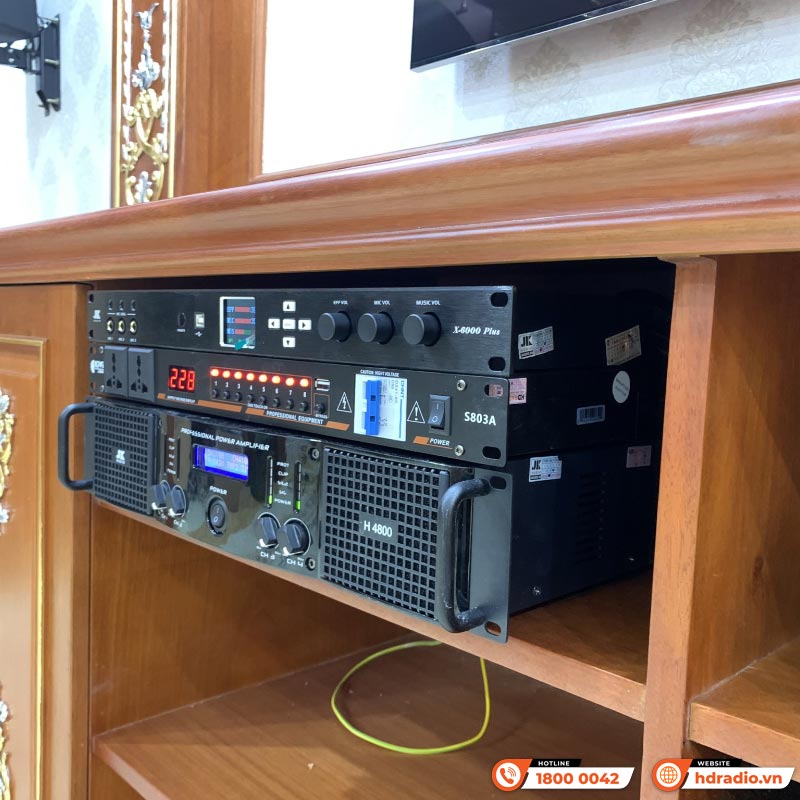 Dàn karaoke cao cấp của anh Dũng ở Hà Nội