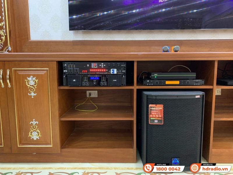 Dàn karaoke cao cấp của anh Dũng ở Hà Nội
