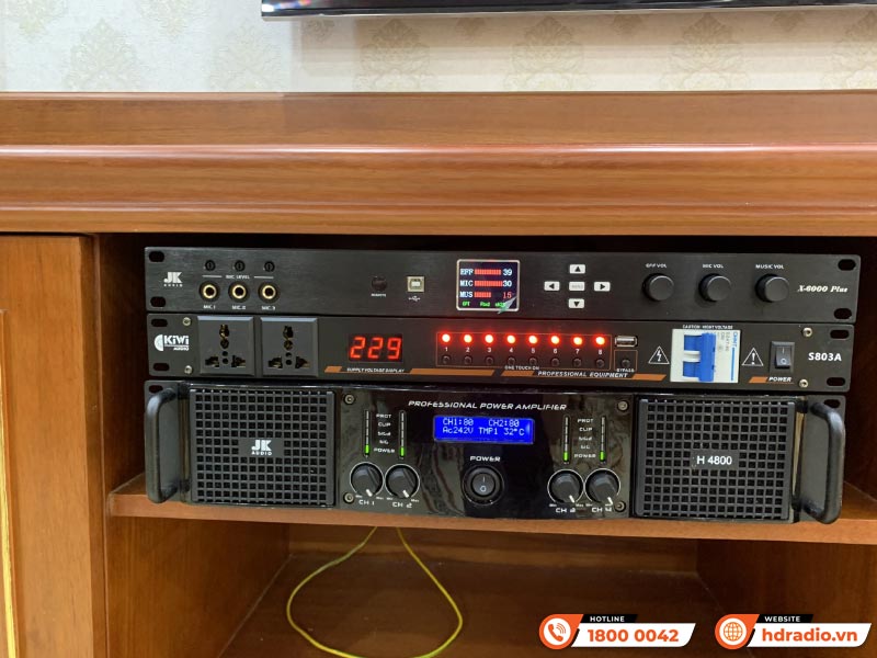 Dàn karaoke cao cấp của anh Dũng ở Hà Nội