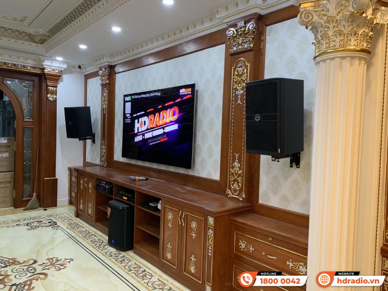 Dàn karaoke cao cấp của anh Dũng ở Hà Nội