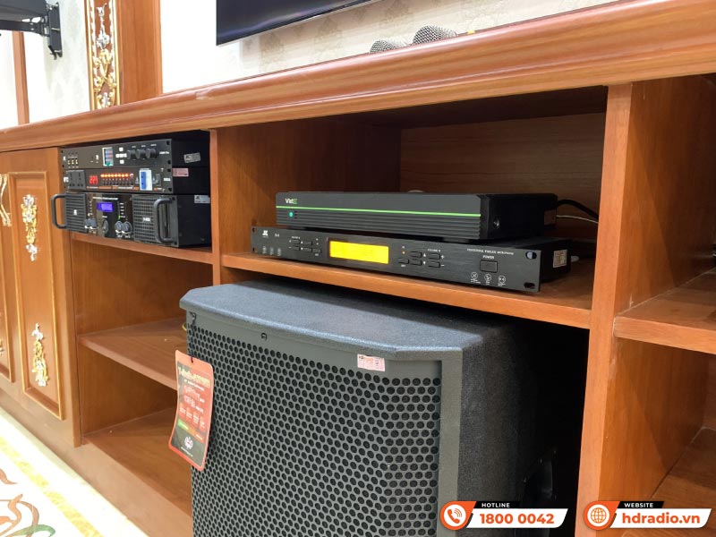 Dàn karaoke cao cấp của anh Dũng ở Hà Nội