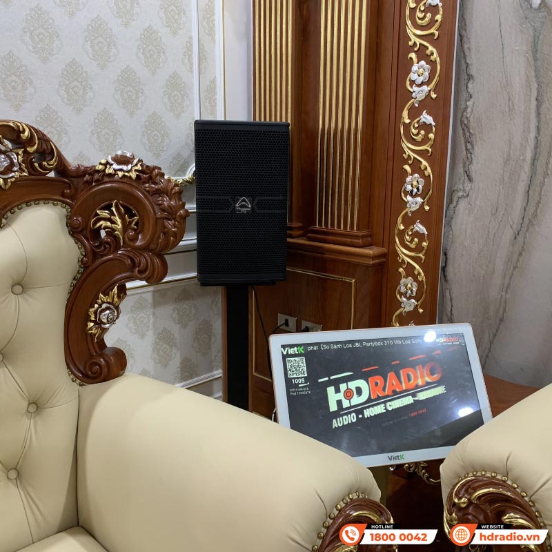 Dàn karaoke cao cấp của anh Dũng ở Hà Nội