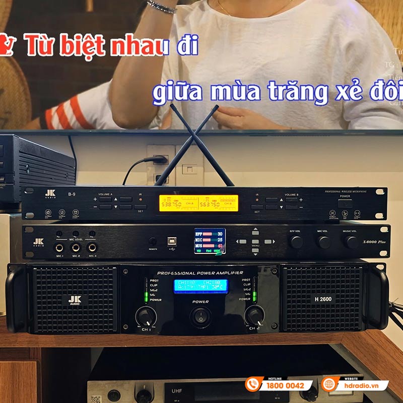 Dàn karaoke cao cấp HDR65 tại nhà anh Thạch Dàn karaoke cao cấp HDR65 tại nhà anh Thạch