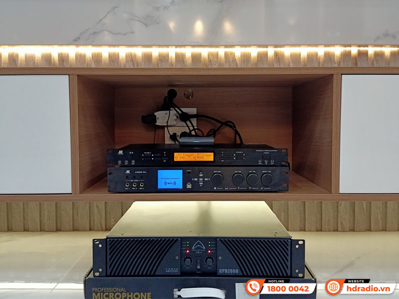 Lắp đặt Dàn Karaoke cao cấp trị giá hơn 100 triệu đồng cho anh Dũng