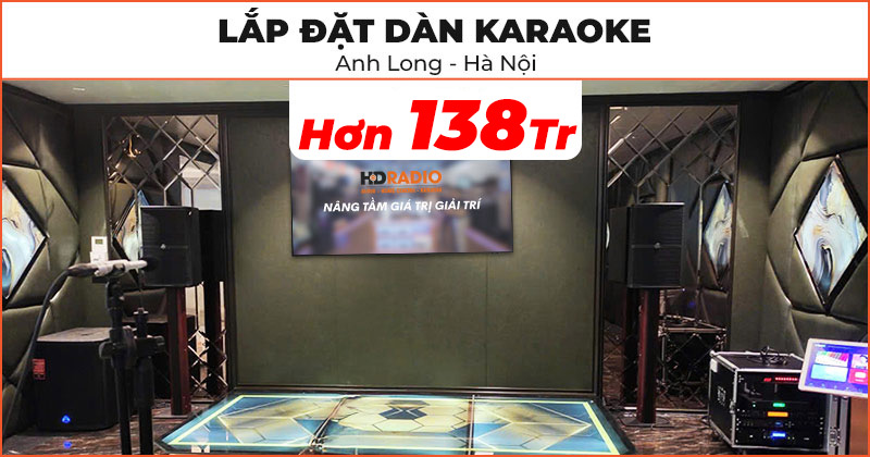 Lắp đặt Dàn karaoke cao cấp trị giá hơn 138 triệu đồng cho anh Long ở Tây Hồ, Hà Nội (Wharfedale WH12 NEO, T-Sub AX18B, JKAudio H4600, X6000 Plus, JKAudio B9, KIWI S803A, ViệtK 4K Plus 6TB, VietK 22 Inch, Tủ Rack 10U)