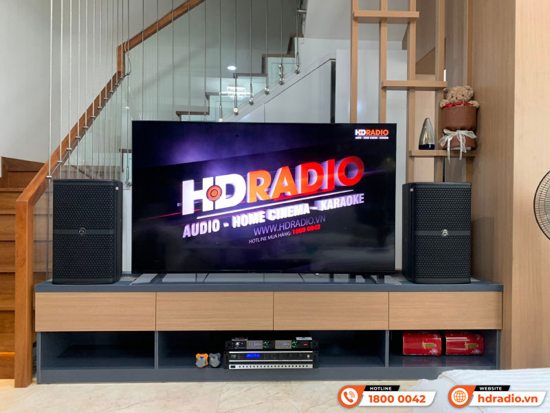 Dàn karaoke Wharfedale HK30 của anh Thảo ở Bình Dương