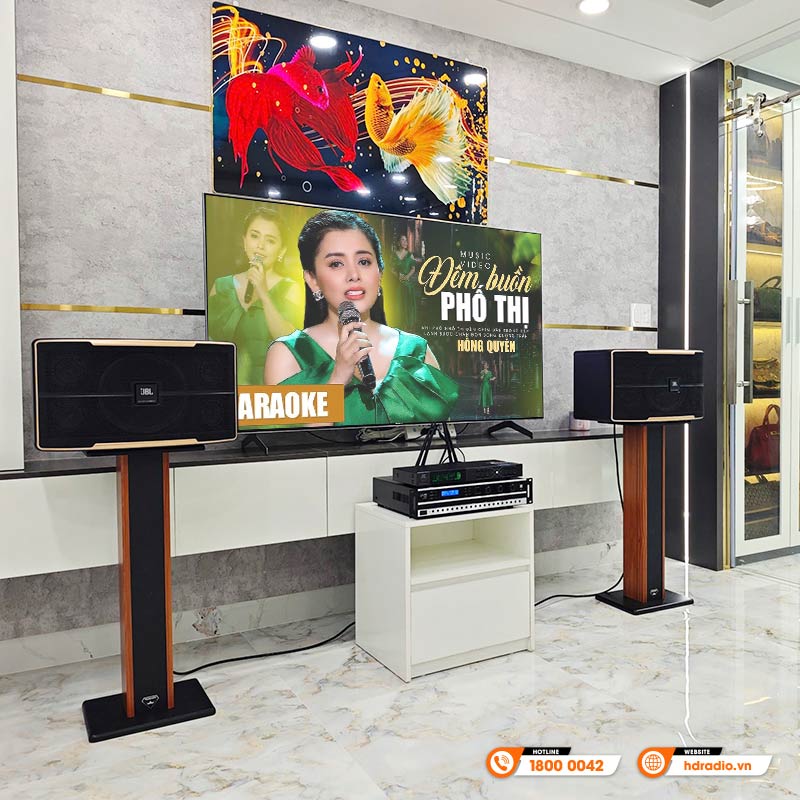Dàn karaoke đón Tết của anh Huy Dàn karaoke đón Tết của anh Huy