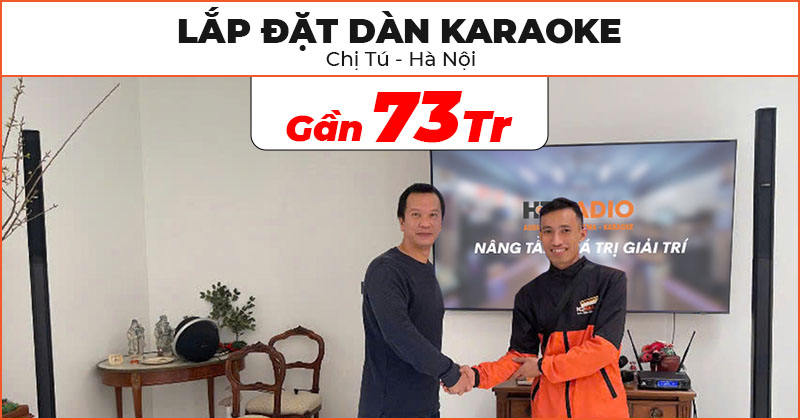 Dàn Karaoke cực hay của chị Tú