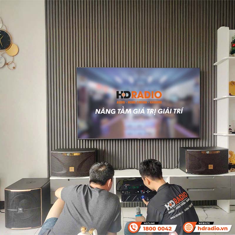 Lắp đặt Dàn karaoke cực hay cho anh Dũng Lắp đặt Dàn karaoke cực hay cho anh Dũng