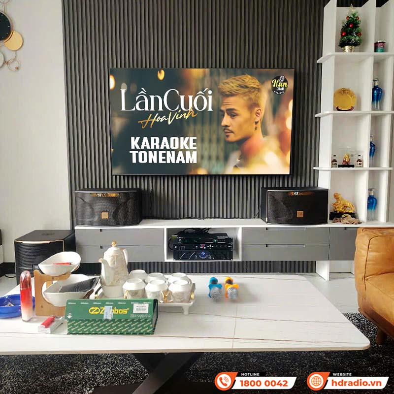 Lắp đặt Dàn karaoke cực hay cho anh Dũng Lắp đặt Dàn karaoke cực hay cho anh Dũng