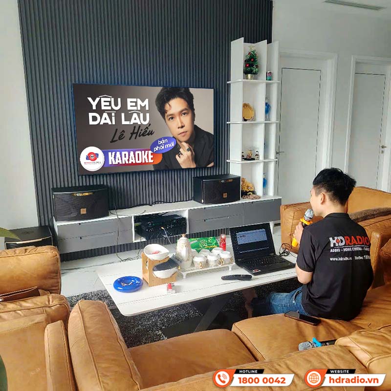 Lắp đặt Dàn karaoke cực hay cho anh Dũng Lắp đặt Dàn karaoke cực hay cho anh Dũng