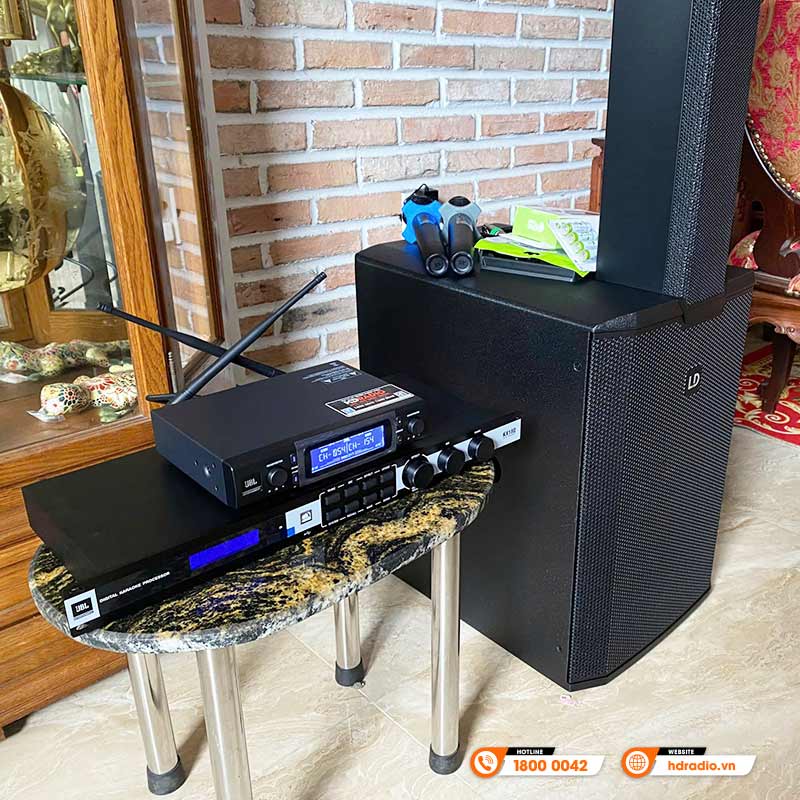 Lắp đặt Dàn karaoke cao cấp cho anh Hai ở Đồng Nai