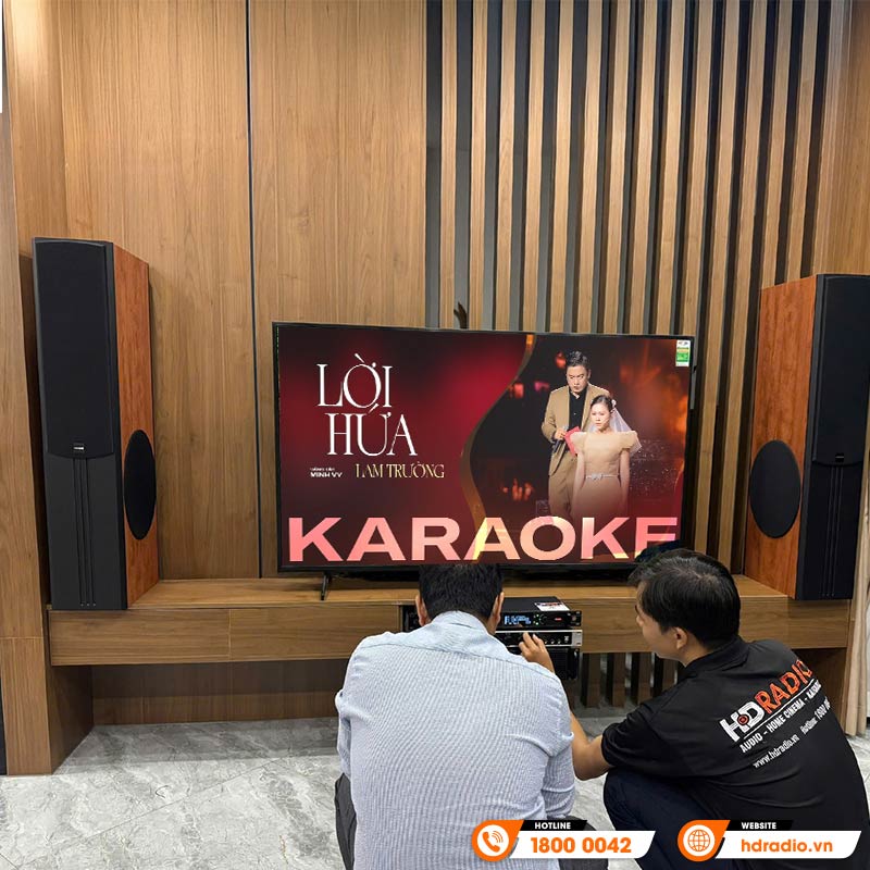 Lắp đặt Dàn Karaoke cho anh Ninh ở Hồ Chí Minh