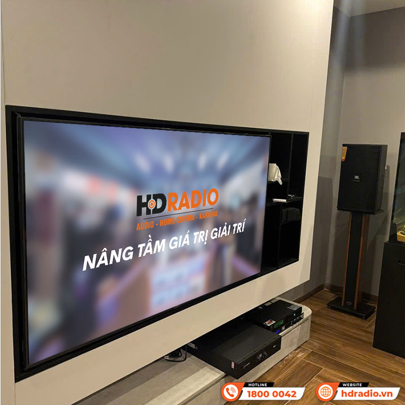 Lắp đặt Dàn karaoke cực hay cho anh Quang