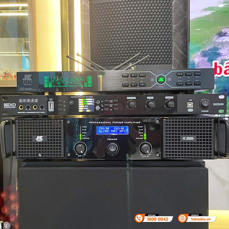 Lắp đặt Dàn karaoke cao cấp cho anh Thành