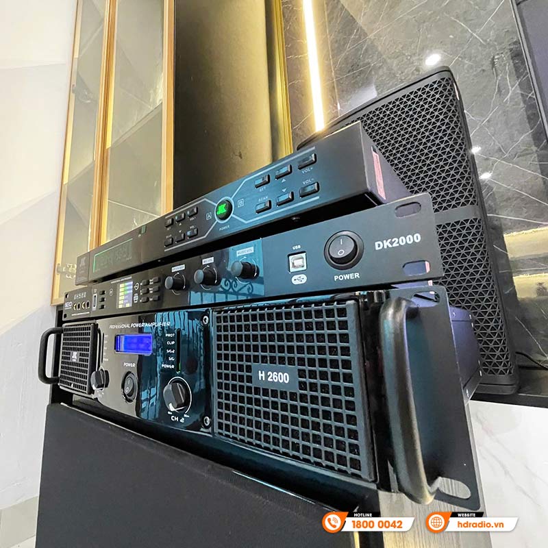 Lắp đặt Dàn karaoke cao cấp cho anh Thành