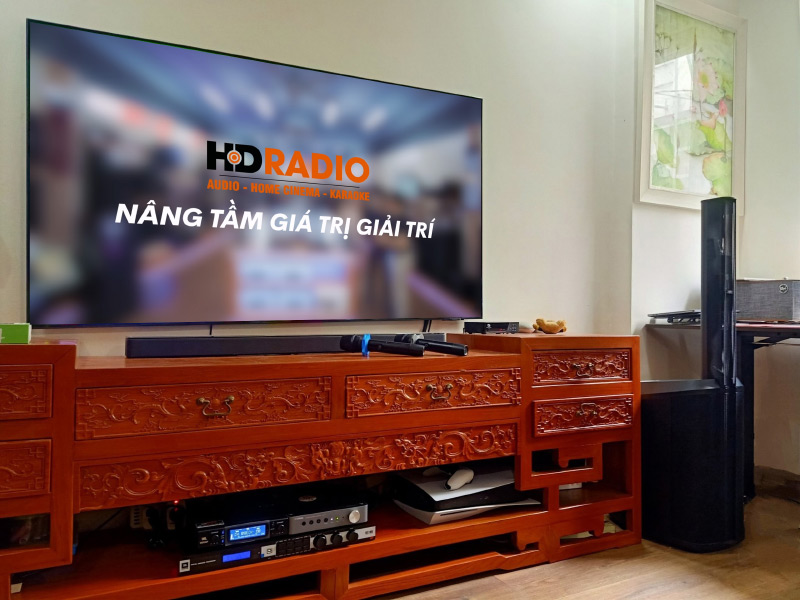 Bộ dàn karaoke của anh Tuấn ở Hồ Chí Minh