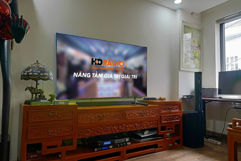 Bộ dàn karaoke của anh Tuấn ở Hồ Chí Minh