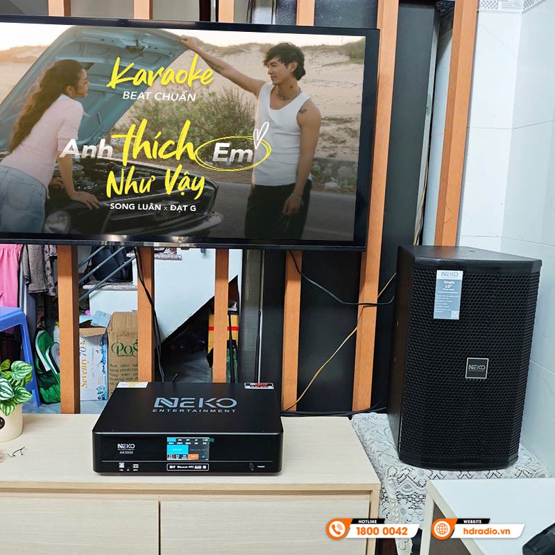 Lắp đặt Dàn karaoke cho anh Tùng Lắp đặt Dàn karaoke cho anh Tùng