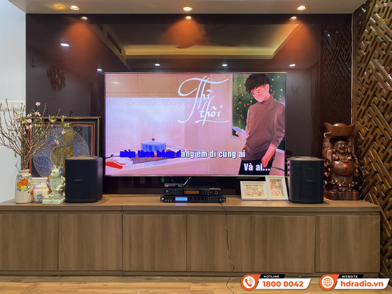 Dàn karaoke của chị Hoa ở Hà Nội