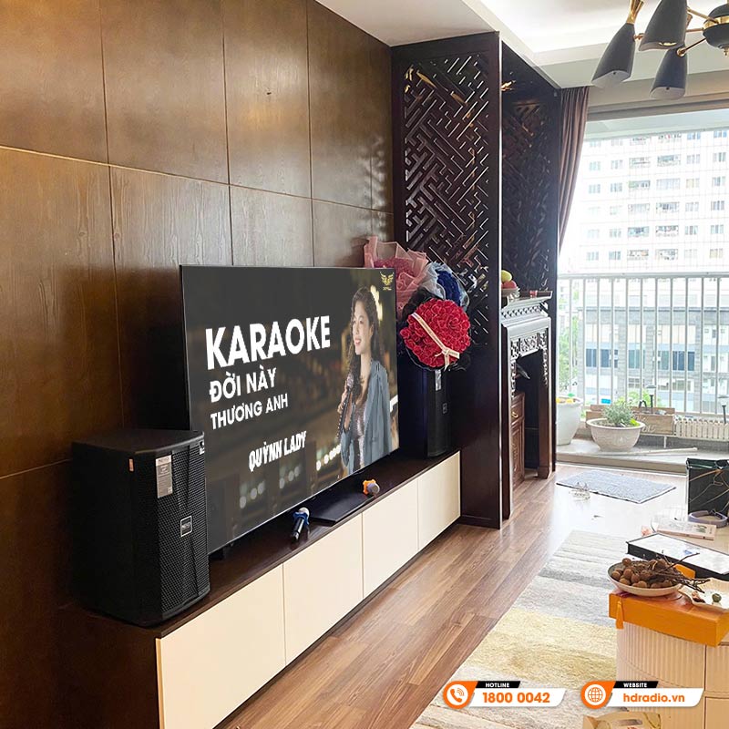 Lắp đặt Dàn Karaoke chất lượng cho chị Thuỳ Anh ở Hà Nội