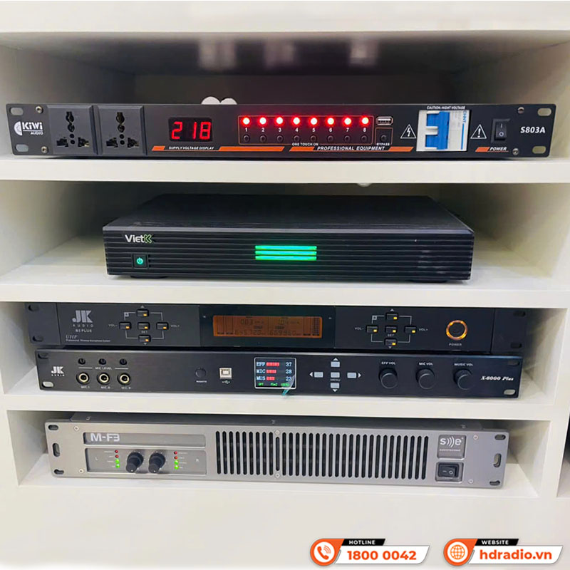 Lắp đặt Dàn karaoke cao cấp cho chị Trang