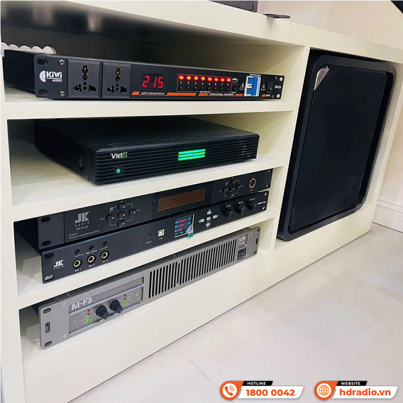 Lắp đặt Dàn karaoke cao cấp cho chị Trang