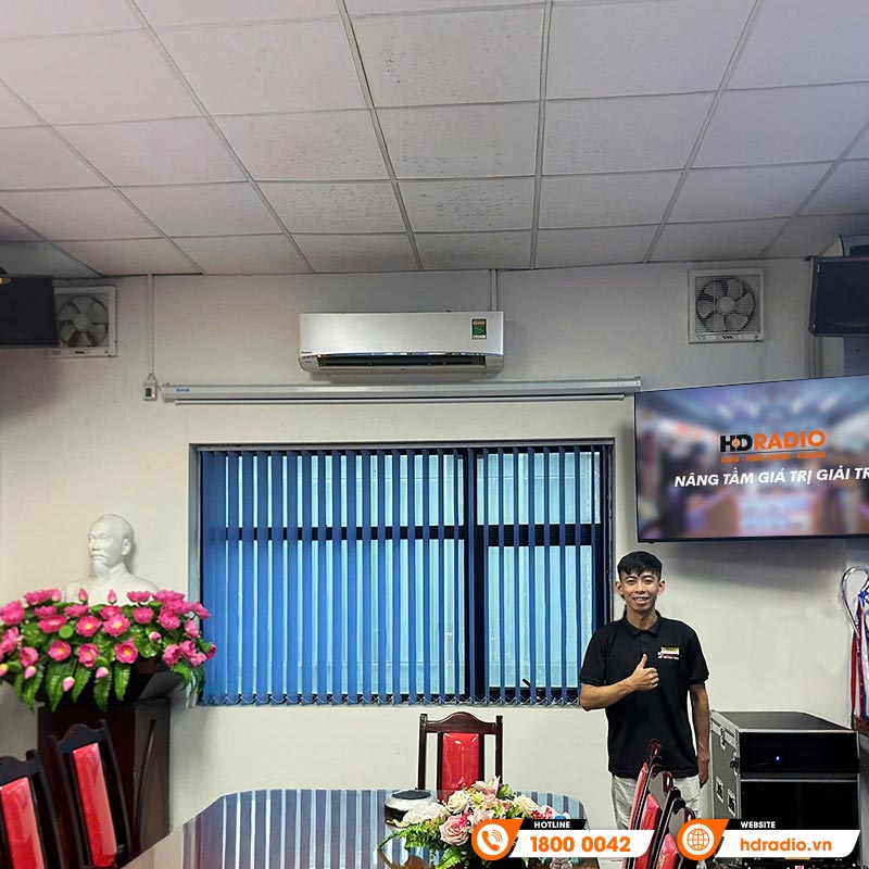 Lắp đặt Dàn karaoke cho Công ty cổ phần DVMOTOR ở Bắc Ninh