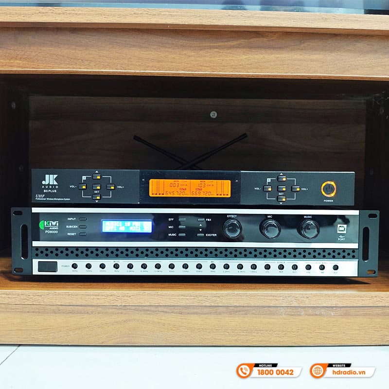 Lắp đặt Dàn karaoke cho gia đình chị Quý