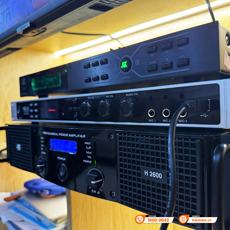 Lắp đặt Dàn karaoke cực chất trị giá gần 48 triệu đồng cho anh Phước