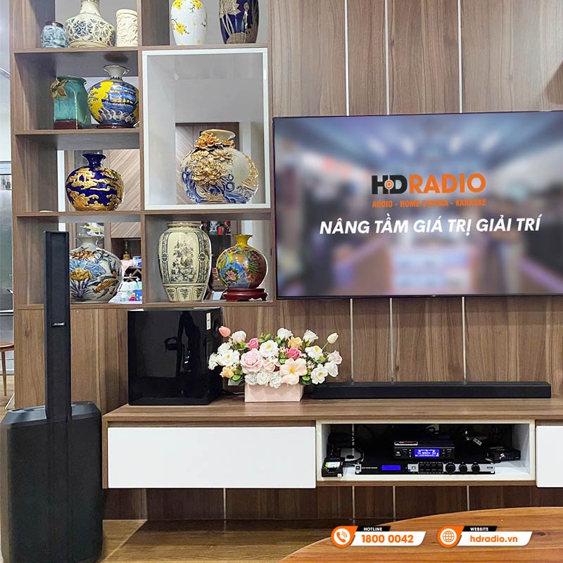 Lắp đặt Dàn karaoke cực hay trị giá hơn 44 triệu đồng cho cô Chuyên ở Nam Từ Liêm, Hà Nội