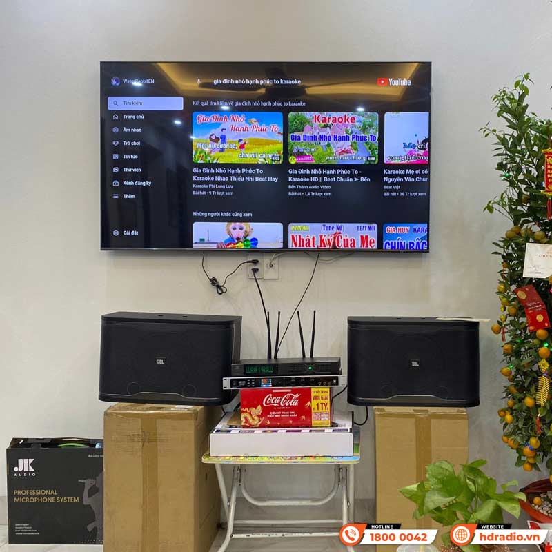 Lắp đặt Dàn Karaoke cực hay trị giá hơn 17 triệu đồng cho anh Thịnh ở Quận Bắc Từ Liêm, Hà Nội