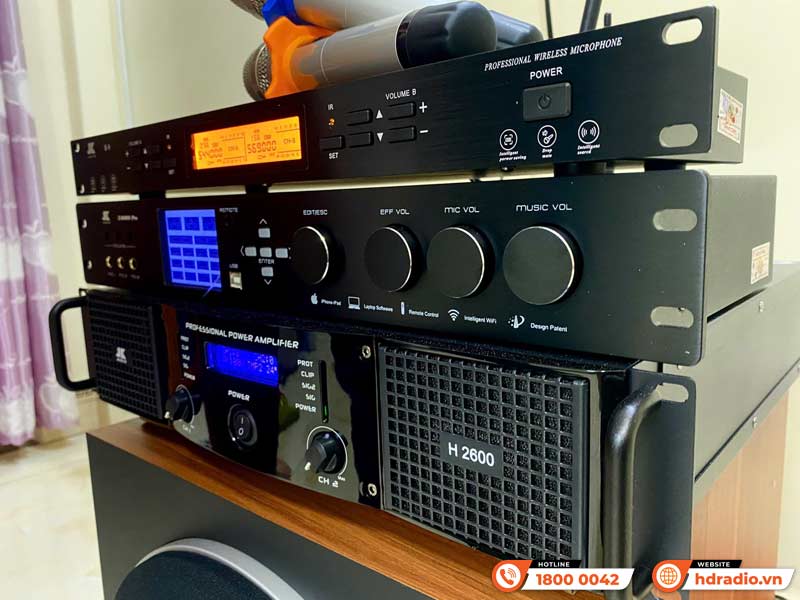 Lắp đặt Dàn karaoke gia đình cao cấp trị giá hơn 76 triệu đồng cho chị Thủy ở Quận Bình Tân, TP. Hồ Chí Minh