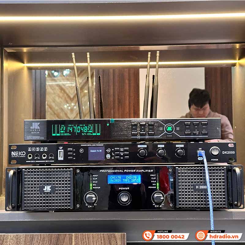 Lắp đặt Dàn Karaoke gia đình GD88 cực hay cho cô Hoài ở Quận Hai Bà Trưng, Hà Nội