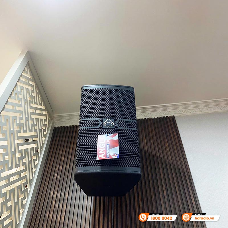 Lắp đặt Dàn karaoke gia đình KHD30 cho anh Dũng