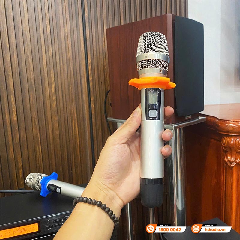 Lắp đặt Dàn karaoke gia đình KHD30 cho anh Dũng