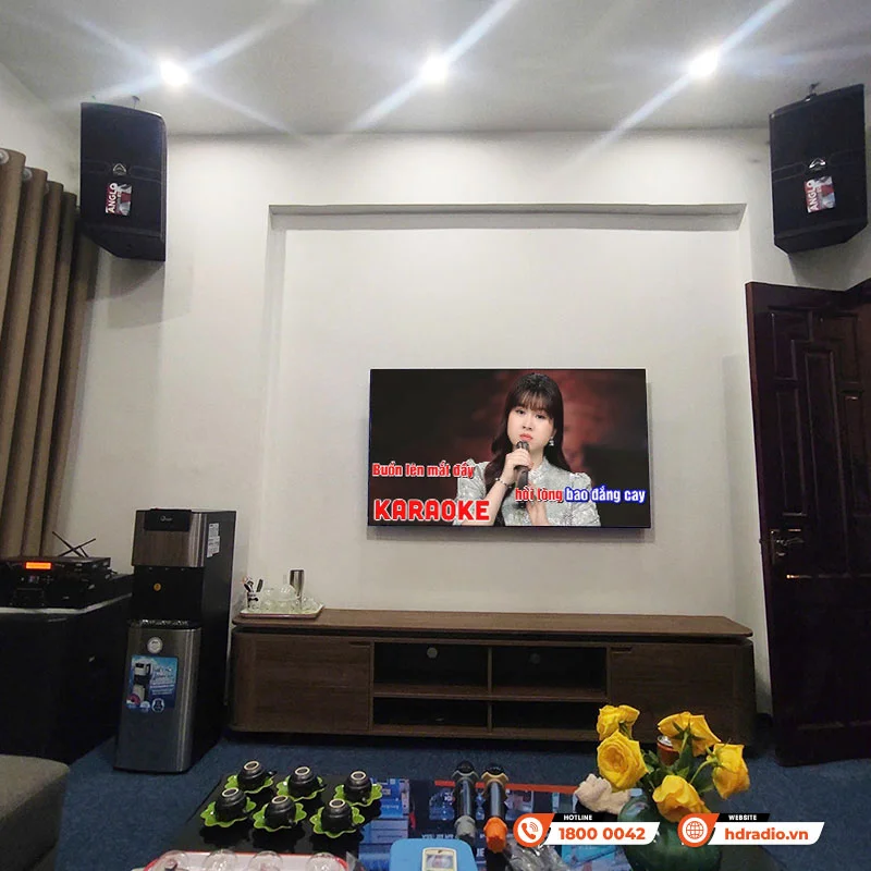 Lắp đặt Dàn Karaoke Cao Cấp HDR51 cho chị Ngọc ở Hà Nội Lắp đặt Dàn Karaoke Cao Cấp HDR51 cho chị Ngọc ở Hà Nội