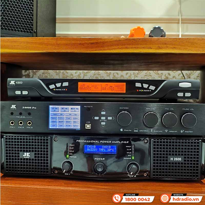 Lắp đặt Dàn karaoke JBL cao cấp GD66 cho anh Út