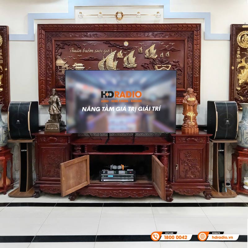 Lắp đặt Dàn karaoke JBL GD07 cực chất lượng trị giá hơn 25 triệu đồng cho chị Minh ở Vĩnh Phúc