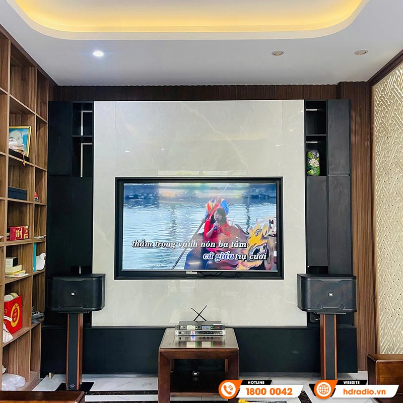 Lắp đặt Dàn Karaoke JBL GD75 cho gia đình anh Tú ở Bắc Ninh