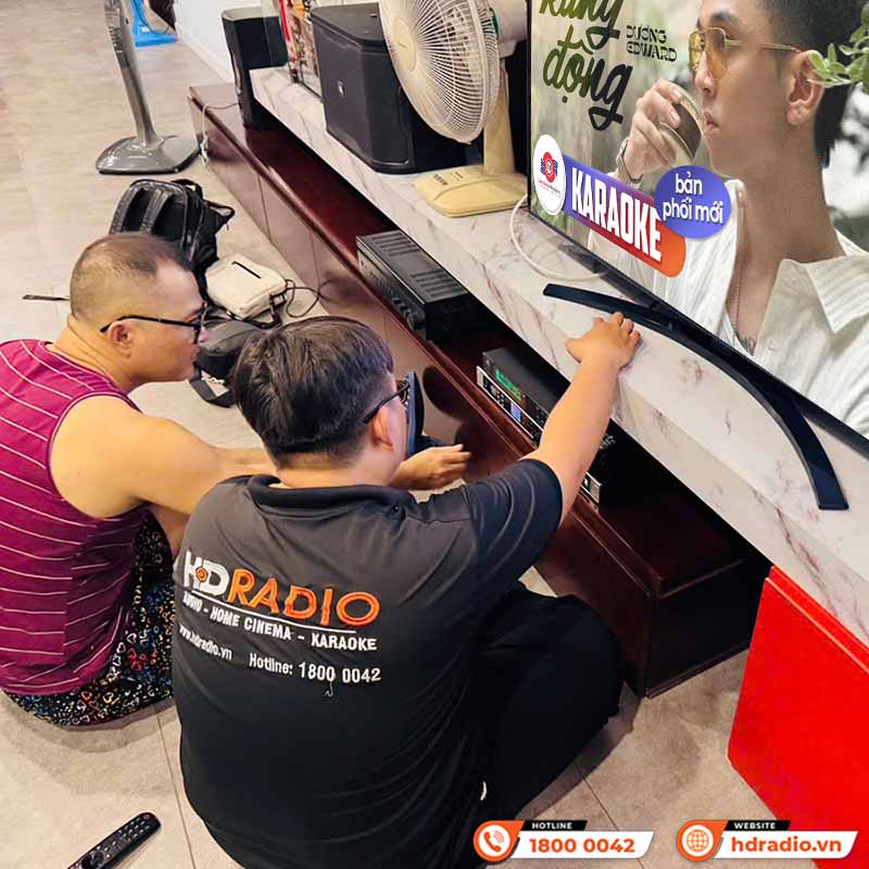 Lắp đặt Dàn Karaoke JBL GD93 chất lượng cho anh Minh Lắp đặt Dàn Karaoke JBL GD93 chất lượng cho anh Minh