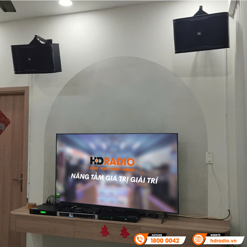 Loa Karaoke JBL RM210, Bass 25cm, Công Suất 300W, Bluetooth (Liền công suất)-49